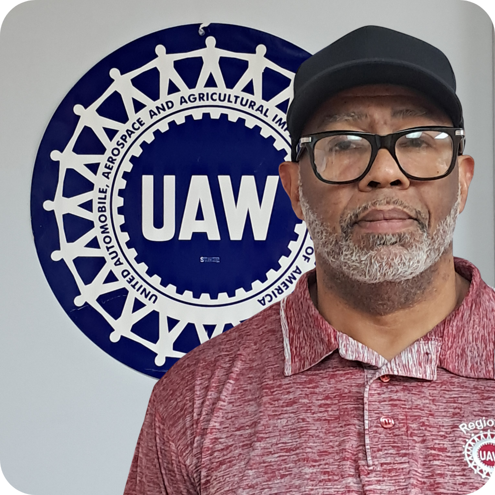 Tony Redmond, UAW Local 659 Vice-President